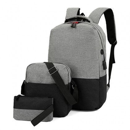 Gadget 3 in 1 Laptop Backpack Set